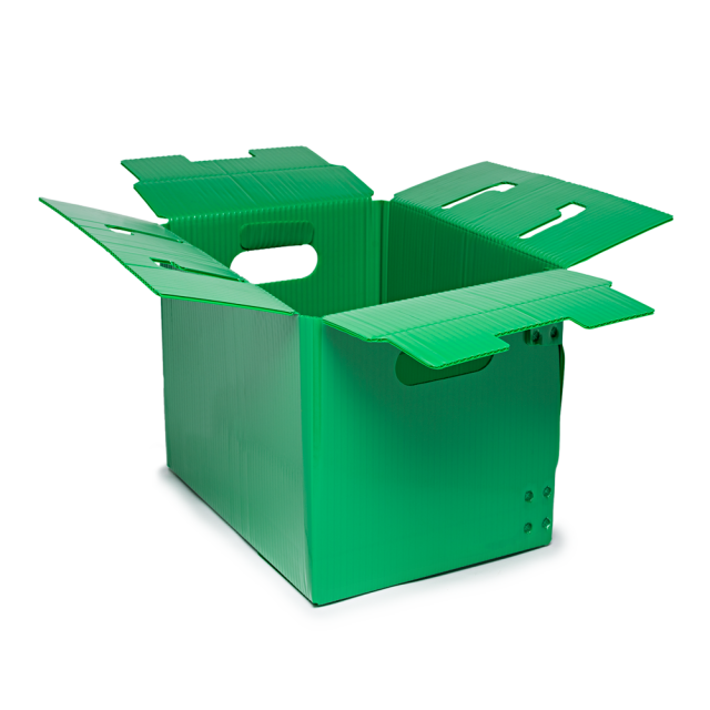 Corrugated Plastic Boxes Reusable Shipping And Storage Boxes MDI