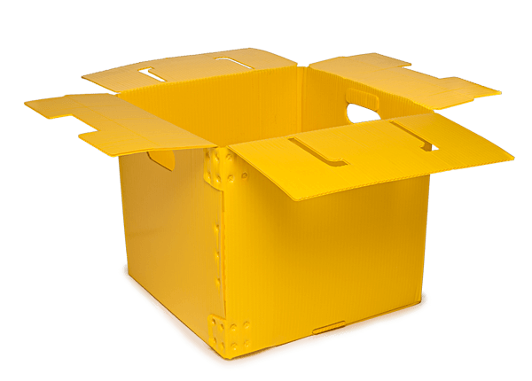 Corrugated Plastic Boxes, Reusable Shipping and Storage Boxes