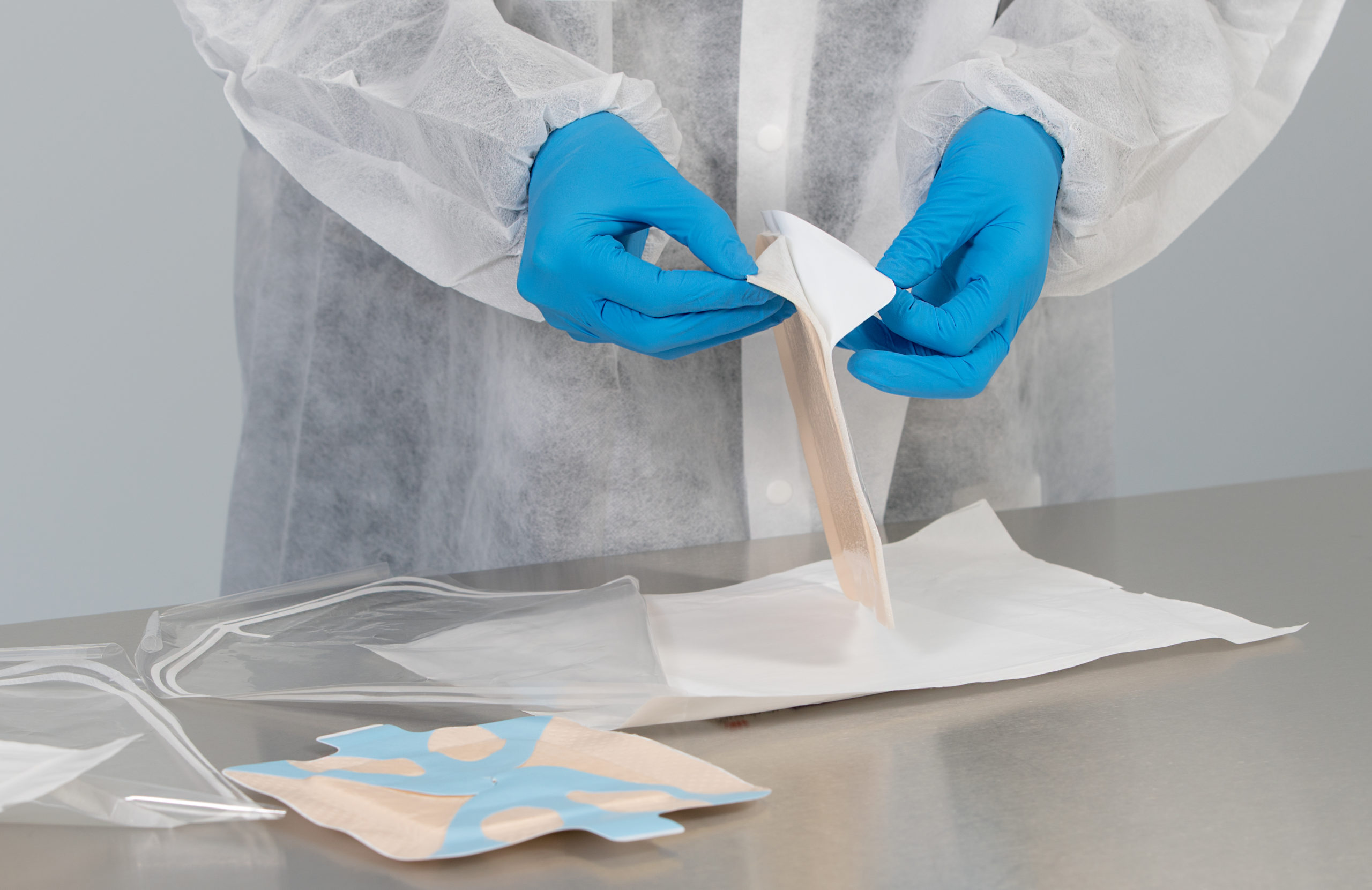 Kitting and assembly with gloves